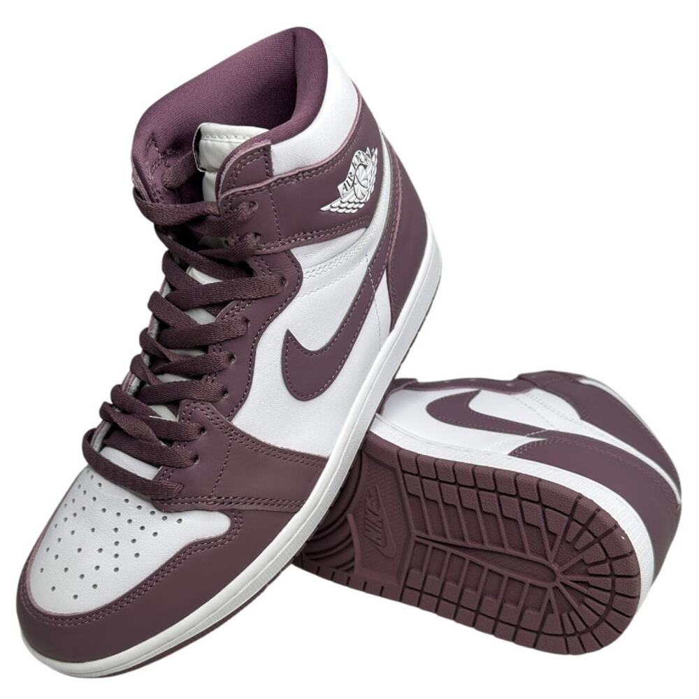 💎✨NEW IN BOX✨💎NIKE Air Jordan 1 Retro High OG J Mauve - Picture 5 of 7